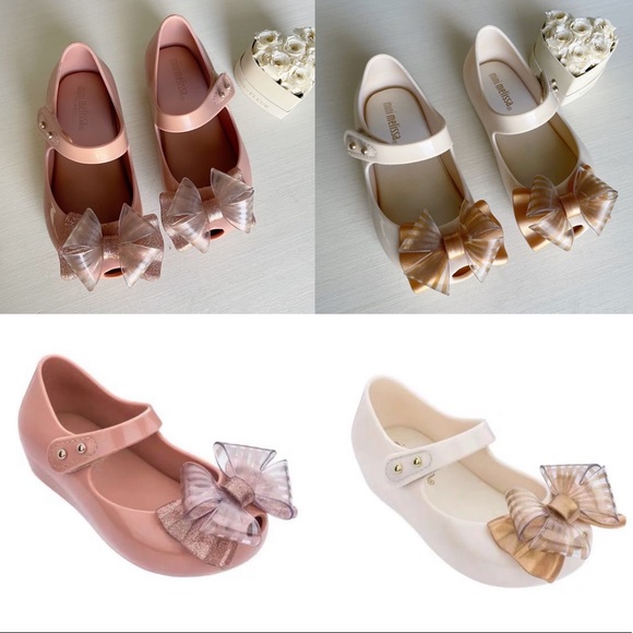 Mini Melissa Other - Mini Melissa 2 Pairs Jelly Velcro Sandals